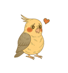 頑張れオカメインコ（個別スタンプ：31）