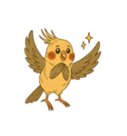 頑張れオカメインコ（個別スタンプ：37）