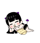 怠惰な悪魔ちゃん（個別スタンプ：1）