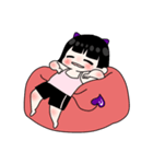怠惰な悪魔ちゃん（個別スタンプ：7）
