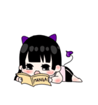 怠惰な悪魔ちゃん（個別スタンプ：8）