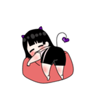 怠惰な悪魔ちゃん（個別スタンプ：11）