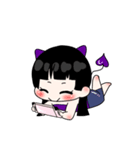 怠惰な悪魔ちゃん（個別スタンプ：18）