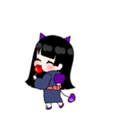怠惰な悪魔ちゃん（個別スタンプ：23）