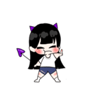 怠惰な悪魔ちゃん（個別スタンプ：32）