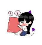 怠惰な悪魔ちゃん（個別スタンプ：37）