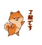 [了解です専用]ポメラニアン2（個別スタンプ：2）