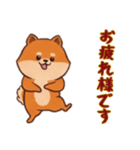 [お疲れ様です専用]ポメラニアン2（個別スタンプ：12）