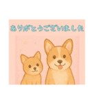 仲良しワンコのありがとうございました専用（個別スタンプ：10）