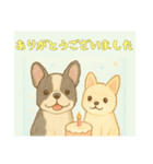 仲良しワンコのありがとうございました専用（個別スタンプ：11）