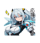 アンドロイドAI(アイ)3（個別スタンプ：3）