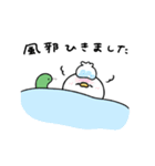 ネガティブなへんてこなアヒル（個別スタンプ：3）