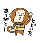 気ままにお猿さん【母、連絡、家族連絡】（個別スタンプ：33）