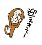 気ままにお猿さん【母、連絡、家族連絡】（個別スタンプ：38）