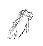 志保ちゃん4(無理矢理二足歩行猫)（個別スタンプ：9）