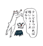 志保ちゃん4(無理矢理二足歩行猫)（個別スタンプ：18）
