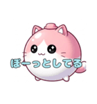 ピンクの風船ねこちゃんスタンプ(静止画)（個別スタンプ：30）