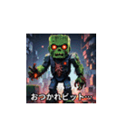 24ハロウィンAIモンスター01（個別スタンプ：3）