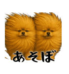風に立ち向かうポメ(毎日使える便利な返信)（個別スタンプ：26）