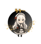 ゴシック少女の日常スタンプ ver2（個別スタンプ：6）