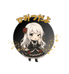 ゴシック少女の日常スタンプ ver2（個別スタンプ：18）