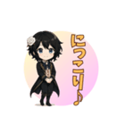 ゴシック少女の日常スタンプ ver3（個別スタンプ：1）