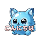 風船きつねちゃんスタンプの日常（個別スタンプ：4）