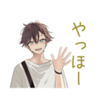 ゆるシャツ男子のやさしい断り★お詫び（個別スタンプ：2）