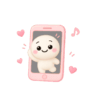 ▶︎【るるものやさしいじかん♡】ハート②（個別スタンプ：21）