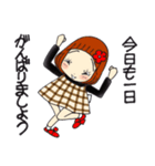 ひま子ちゃん704大人女子の急がず焦らず（個別スタンプ：9）