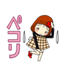ひま子ちゃん704大人女子の急がず焦らず（個別スタンプ：27）