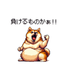 熱血系の太っちょ柴犬（個別スタンプ：26）