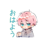 ジト目パーカーくんのロジカル返信（個別スタンプ：2）