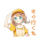 ウェイトレスの秋★ほっこり（個別スタンプ：14）