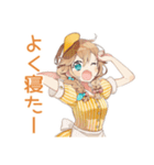 ウェイトレスの秋★ほっこり（個別スタンプ：26）