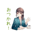 社畜ちゃんの業務連絡スタンプ★（個別スタンプ：2）
