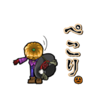 アンデッド動く⚰️ジャックオーランタン（個別スタンプ：2）
