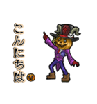 アンデッド動く⚰️ジャックオーランタン（個別スタンプ：10）