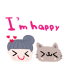 (nenerin会話スタンプ395英語気遣い)修正（個別スタンプ：32）