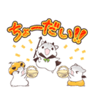 かぼちゃ合わせハムハム（個別スタンプ：3）