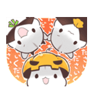 かぼちゃ合わせハムハム（個別スタンプ：4）