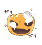 かぼちゃ合わせハムハム（個別スタンプ：36）