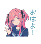 げんきな女子高生の秋★毎日使える（個別スタンプ：2）