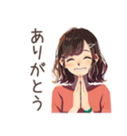 ちょうどいい女性の安否★集合場所（個別スタンプ：10）