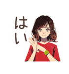 ちょうどいい女性の安否★集合場所（個別スタンプ：37）