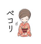 秋のおかみさんスタンプ（個別スタンプ：6）