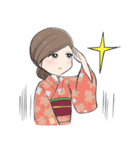 秋のおかみさんスタンプ（個別スタンプ：11）
