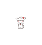 やさしいウエスティ『超ミニサイズ！』（個別スタンプ：8）