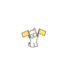 やさしいウエスティ『超ミニサイズ！』（個別スタンプ：14）