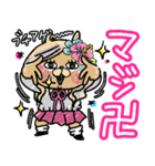 ガングロうさもかちゃん③【平成GДL+*♥】（個別スタンプ：3）